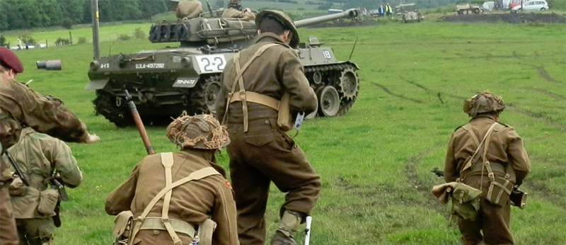 D Day Soldier Reenactment Group