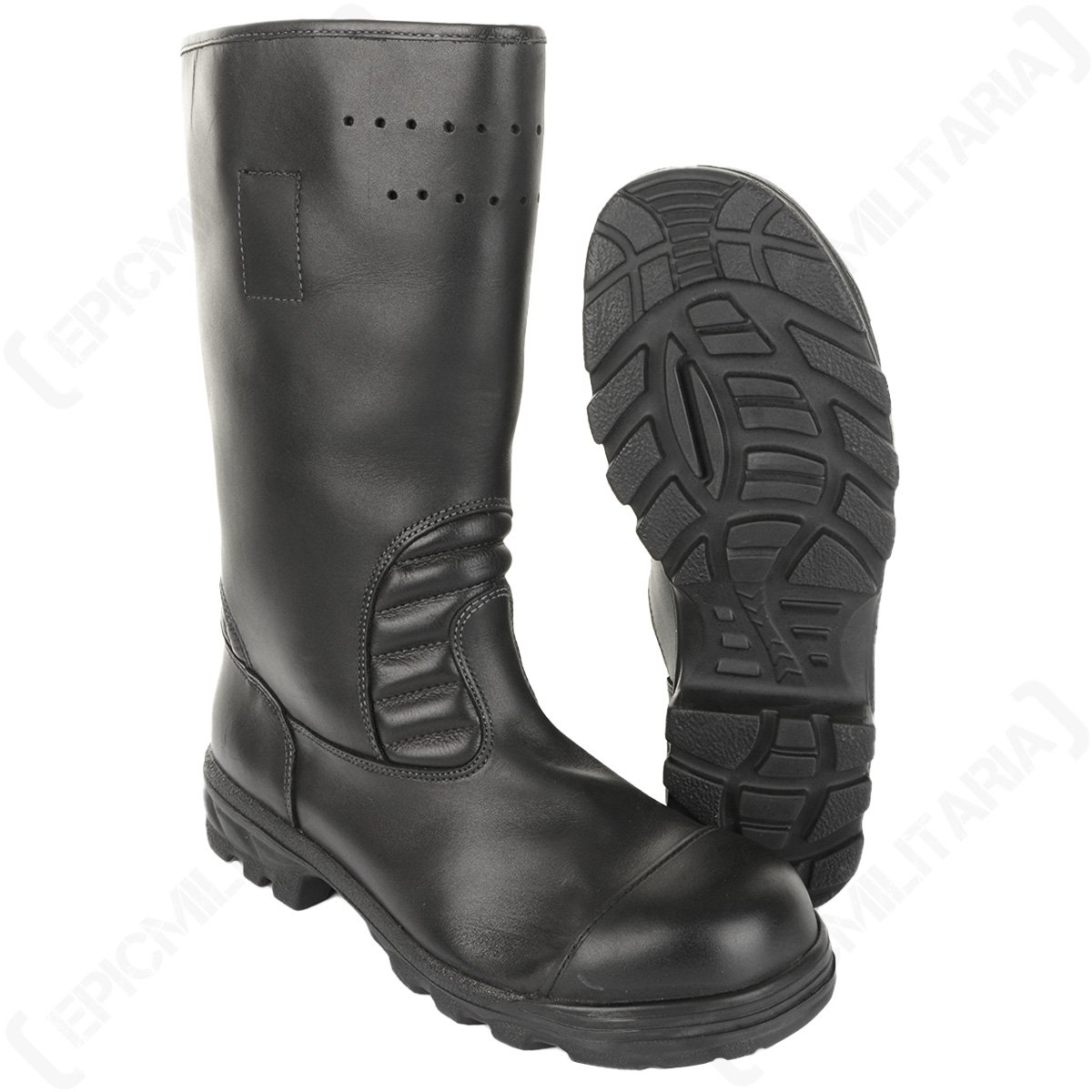 Steel toe firefighter boots shop