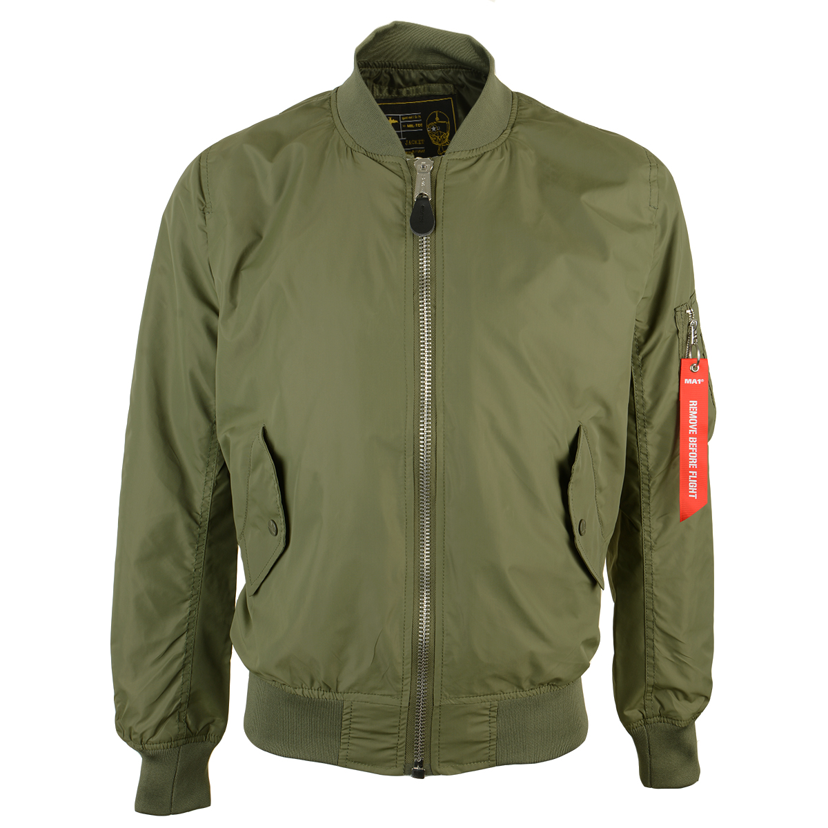 US MA1 Summer Flight Jacket Olive Drab Epic Militaria