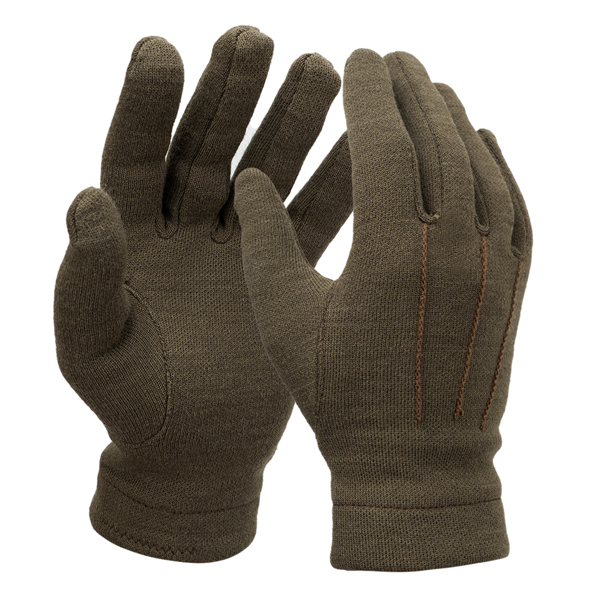 Army store wool gloves