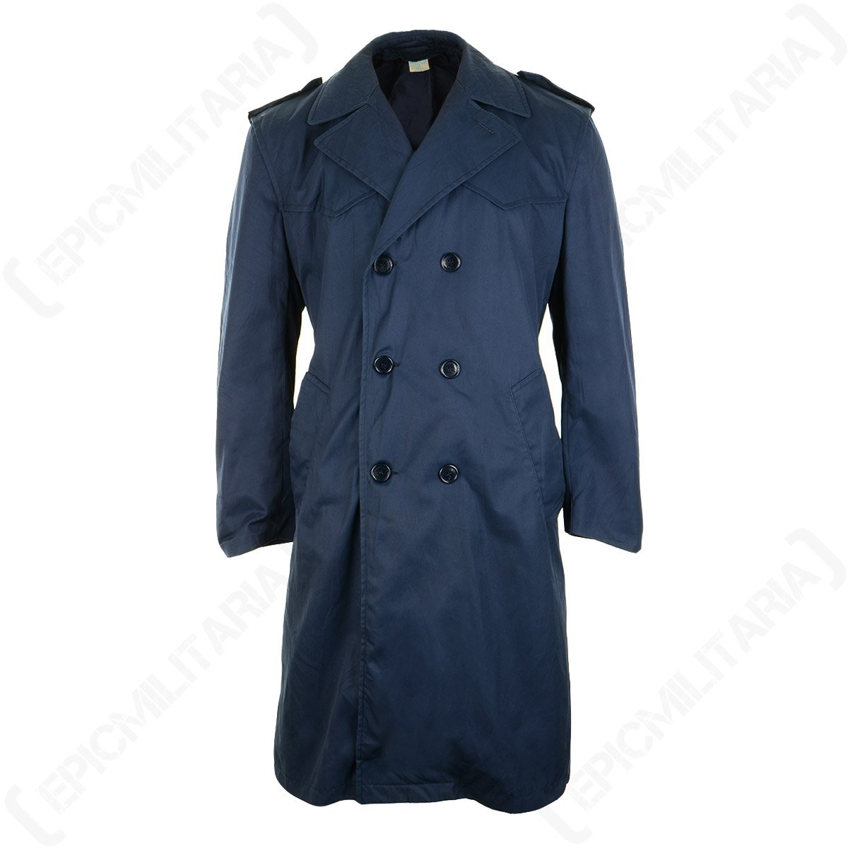 Buy Original Italian Trench Coat Dark Blue Epic Militaria