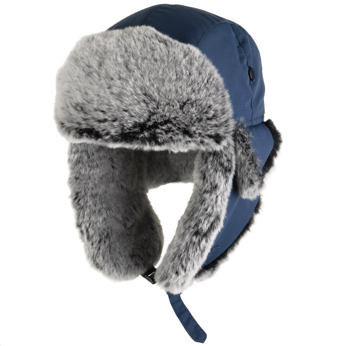 Navy blue trapper hat shop