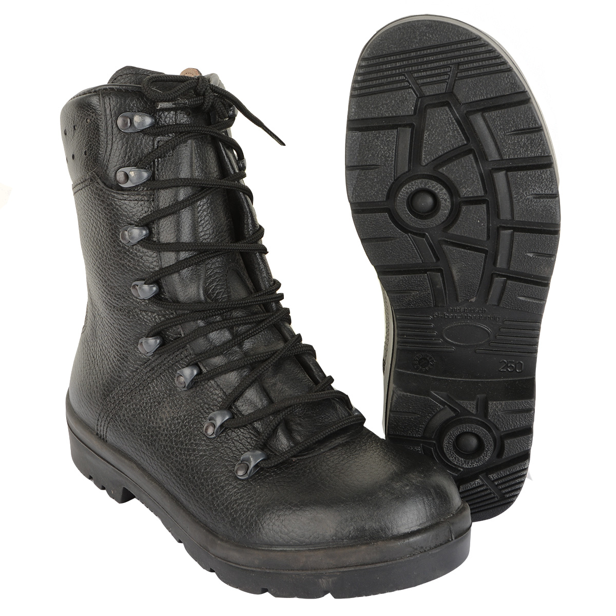 German Army Combat Boots As New Moulded Sole