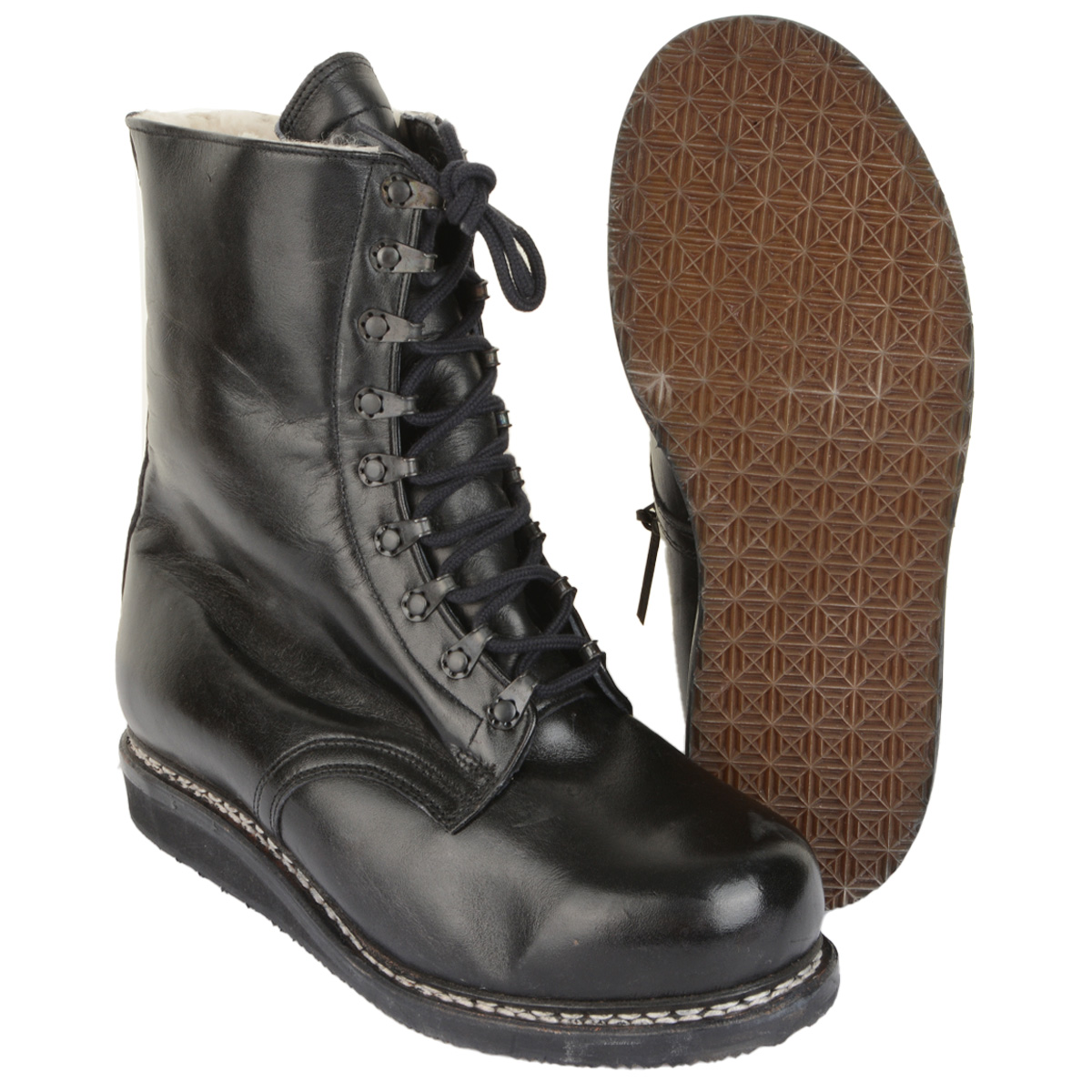 Original German Winter Pilots Boots Black As New