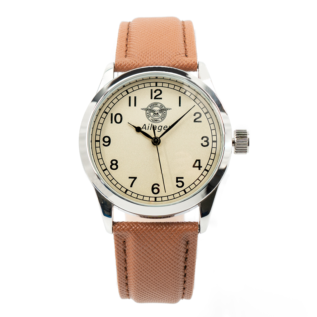Buy Ailager British RAF Pilot Watch Brown Strap Epic Militaria