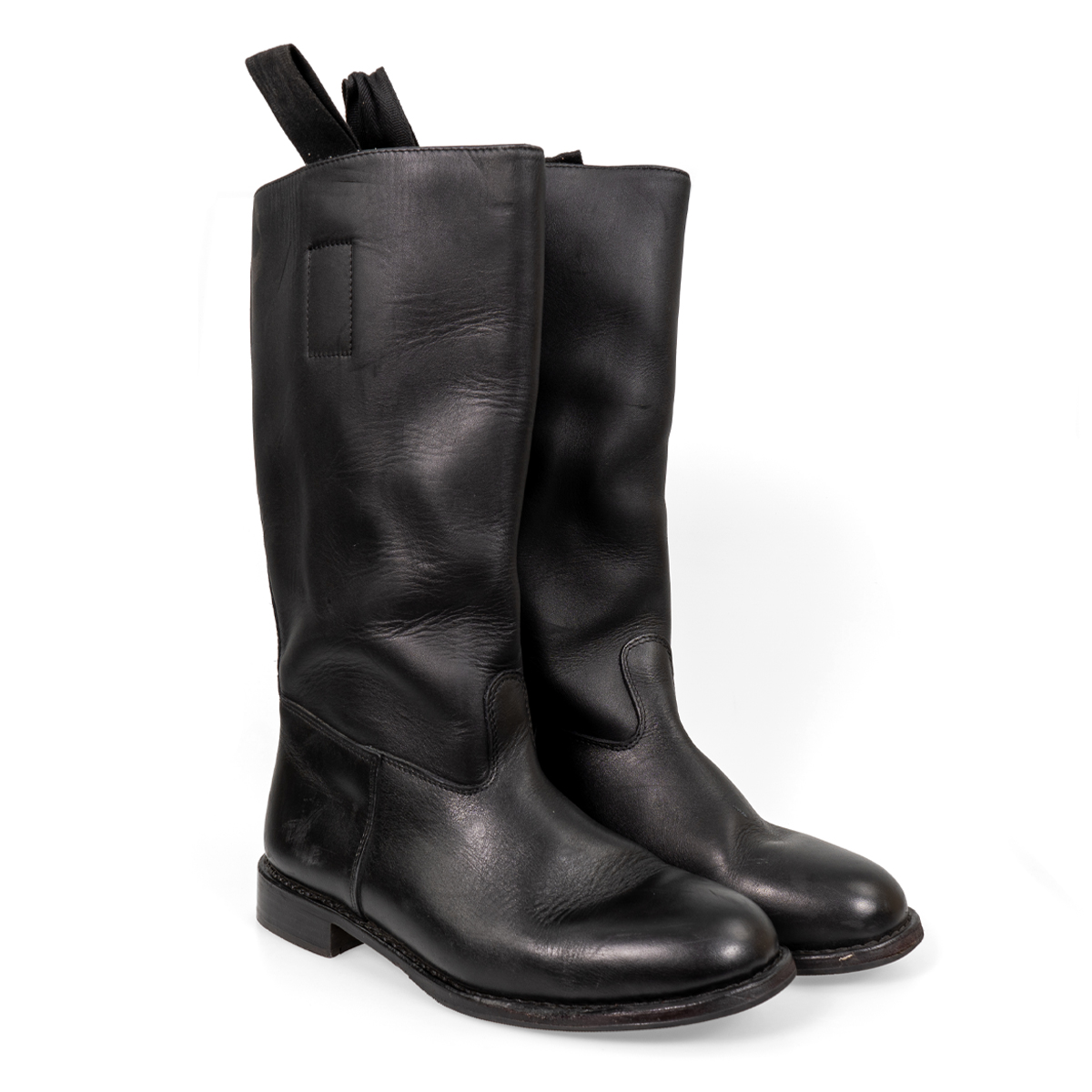 Leather jackboots discount