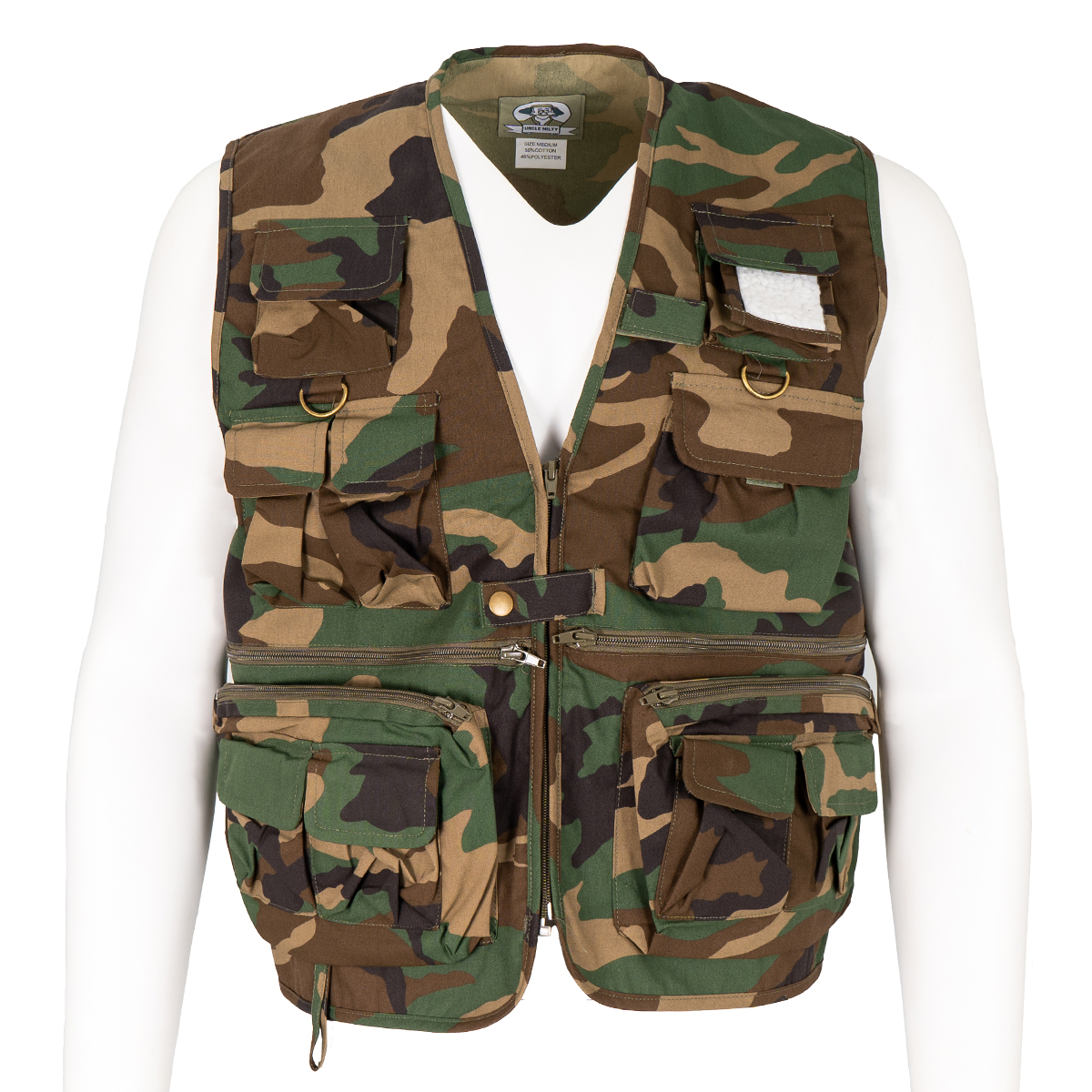 Camo utility vest discount