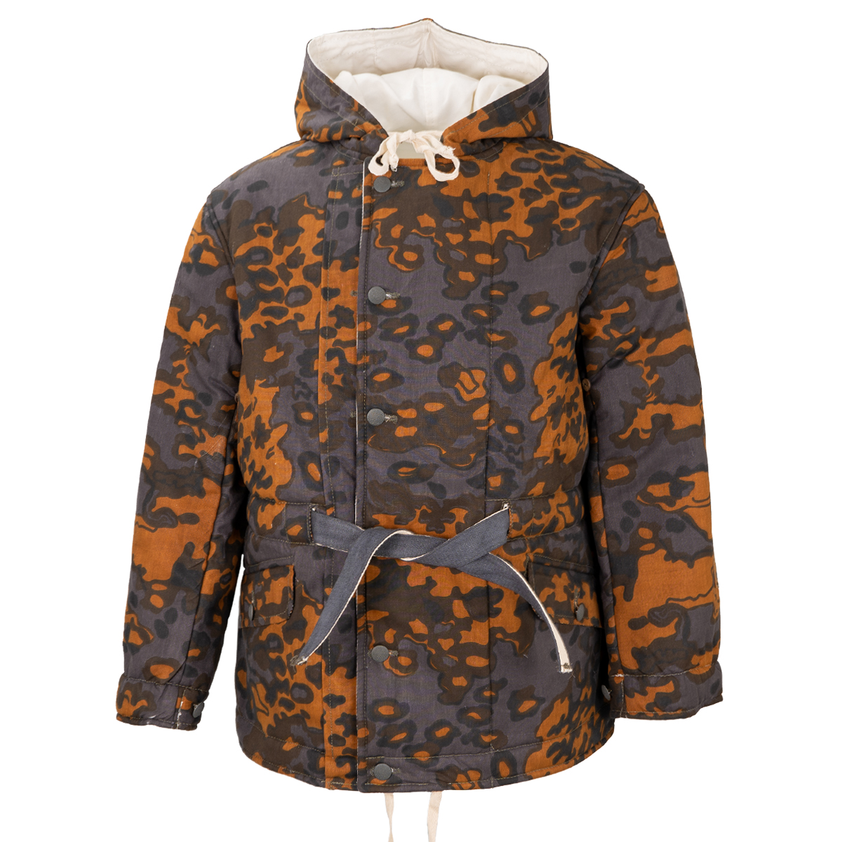 WW2 German Autumn Oakleaf Camo Padded Parka. Waffen SS Epic Militaria
