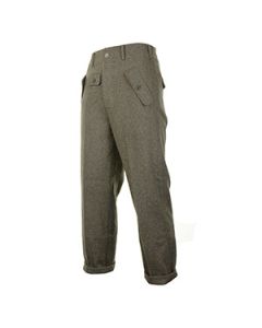 WW2 German M44 Field Grey Wool Trousers