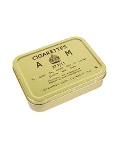 WW2 British Cigarette AM Ration Tin