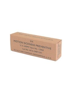 WW2 US Motion Sickness Tablets Box Packs
