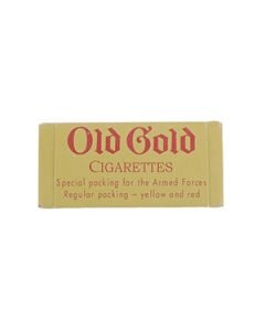 WW2 US Old Gold Cigarette Box Packs