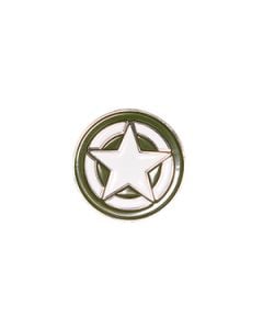 WW2 US Star Pin Badge 2cm