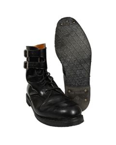Original Austrian Army Double Buckle Combat Boots - Waffle Sole