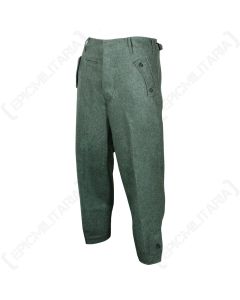 German SS Field Grey Panzer Trousers