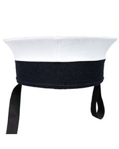 WW2 British Royal Navy Ratings Cap - White