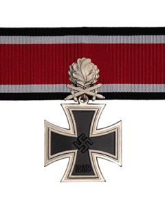 1939 Knights Cross of the Iron Cross in Nickel Silver with Oakleaves & Swords