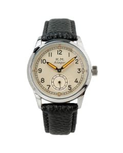 Ailager® German Kriegsmarine Service Watch - Black Strap
