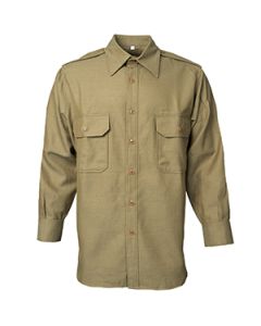 This view shows the front of the field shirt. Thumbnail.