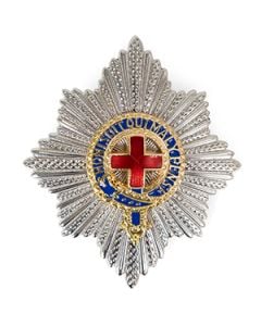 This view shows the front of the medal. Thumbnail.