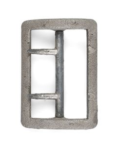 This view shows the front of the belt buckle. Thumbnail.