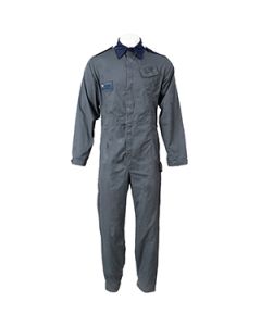 This view shows the front of the Original RAF Worker Overalls - Grey Blue. Thumbnail.