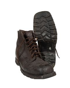 Original Swedish Army Leather Boots – Box Toe