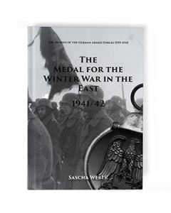 This view shows the front of the The Medal For The Winter War In The East 1941/42 Hardback. Thumbnail.