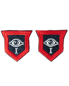This view shows the front of the badges. Thumbnail.