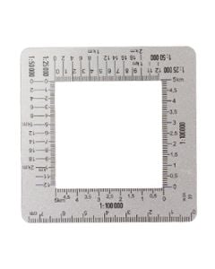 WW2 German Square Planzeiger Mapcase Ruler