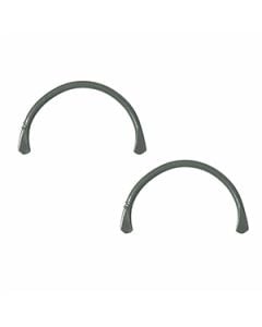 WW2 US M1 Helmet Fixed D-Shaped Bales - Pair
