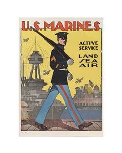 This view shows the front of the poster.