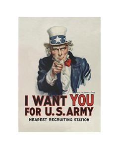 This view shows the front of the poster.