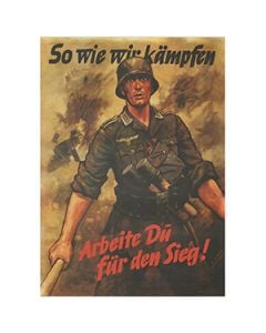 Soldier - German WW2 Poster