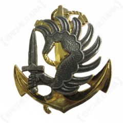 French Military 1st Marine Parachute Regiment Beret Badge