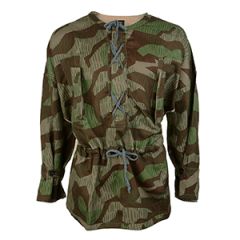WW2 German Splinter Camo Linen Smock - Thumbnail