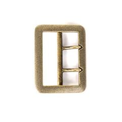 German Officers Double Claw Belt Buckle - Gold