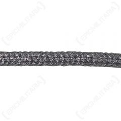 Extra Thick Silver Uniform Braid