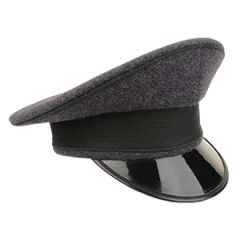 Luftwaffe EM/NCO Visor Cap without insignia - Hunter Green Piping