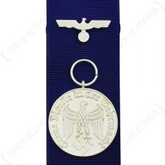 WW2 German Heer Service Medal - 4 Years