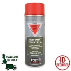 Army Spray Paint - Warning Red