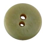 British White Two Hole Button