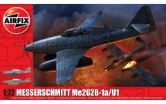 Airfix German Messerschmitt Me262B-1a Model Kit - 1:72 Scale