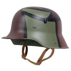 WW1 German M16 Helmet - 2 Colour Camo Main