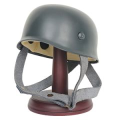 Miniature German Fallschirmjager Helmet with Stand