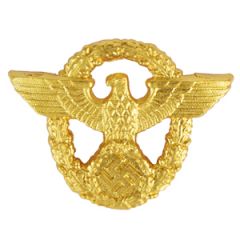 WW2 German Police General Cap Badge