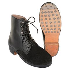 WW2 German M37 Low Boots - Black