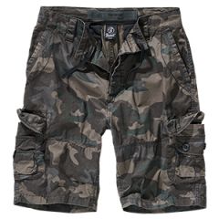 Brandit TY Cargo Shorts - Dark Camo