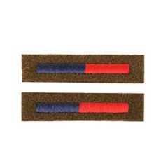 WW2 British Arm of Service Strip Pair - Royal Artillery