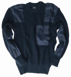 German Army Style Jumper - Dark Blue